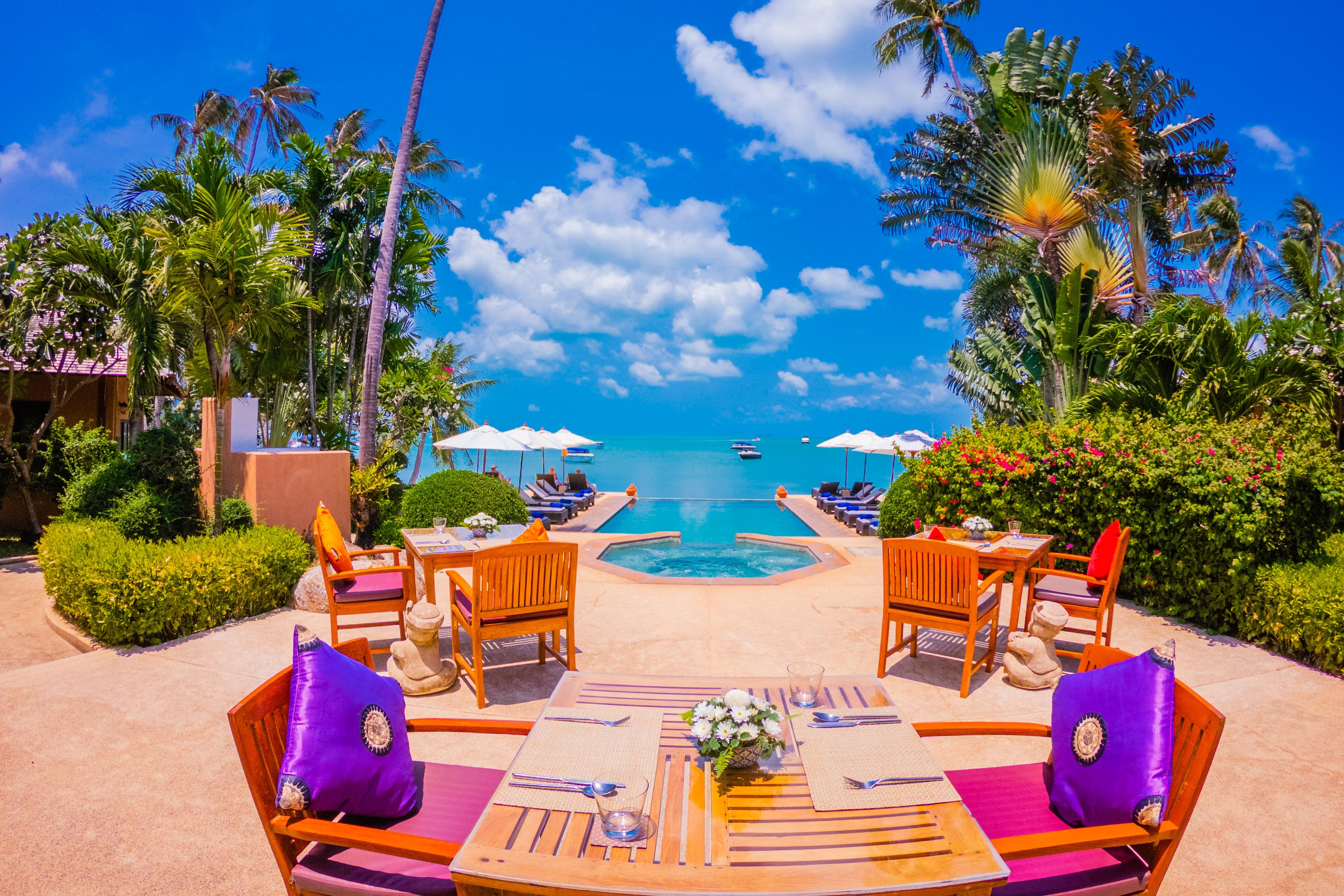 Saboey Resort And Villas Bophut Restaurant photo